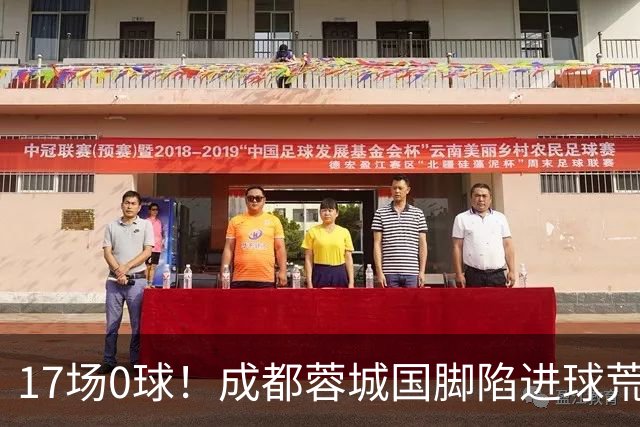 17场0球！成都蓉城国脚陷进球荒，球迷：还不如留在北京国安